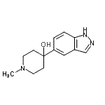 CAS#: 885272-62-8， 4-(1H-Indazol-5-yl)-1-methyl-4-piperidinol