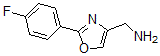 CAS#: 885272-89-9， 2-(4-Fluorophenyl)-4-Oxazolemethanamine