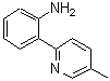 CAS 登录号：885277-33-8， 2-(5-甲基-2-吡啶基)苯胺