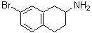 CAS#: 885280-71-7， 7-Bromo-1,2,3,4-tetrahydro-2-naphthalenamine