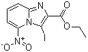 CAS#: 885281-38-9， Ethyl 3-iodo-5-nitroimidazo[1,2-a]pyridine-2-carboxylate