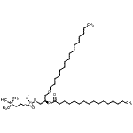 CAS#: 88587-94-4， (2R)-3-(Hexadecyloxy)-2-(palmitoyloxy)propyl 2-(trimethylammonio)ethyl phosphate