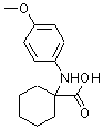 CAS#: 886496-96-4， 1-[(4-Methoxyphenyl)amino]cyclohexanecarboxylic acid
