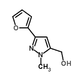 CAS#: 886851-33-8， [3-(2-Furyl)-1-methyl-1H-pyrazol-5-yl]methanol