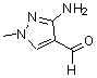 structure of CAS# 886851-66-7, 3-Amino-1-Methyl-1H-Pyrazole-4-Carboxaldehyde;3-Amino-1-Methyl-1H-Pyrazole-4-Carboxaldehyde 97%;3-AMINO-1-METHYL-1H-PYRAZOLE-4-CARBOXALDEHYDE 97;3-AMINO-1-METHYL-1H-PYRAZOLE-4-CARBOXALDEHYDE