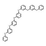 CAS#: 88708-83-2， 1,1'-[1,3-Phenylenebis(oxy-3,1-phenyleneoxy)]bis(3-phenoxybenzene)
