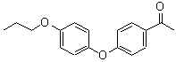 CAS 登录号：887575-08-8， 1-[4-(4-丙氧基苯氧基)苯基]乙酮