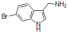 CAS#: 887581-34-2， 6-Bromo-1H-Indole-3-Methanamine