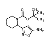 CAS#: 887586-34-7， 2-Methyl-2-propanyl 2-(5-amino-1,2-oxazol-3-yl)-1-piperidinecarboxylate
