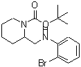 CAS#: 887587-59-9， 2-Methyl-2-propanyl 2-{[(2-bromophenyl)amino]methyl}-1-piperidinecarboxylate