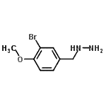 CAS#: 887596-33-0， (3-Bromo-4-methoxybenzyl)hydrazine