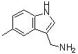 CAS#: 887596-96-5， 1-(5-Methyl-1H-indol-3-yl)methanamine