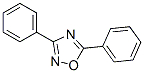structure of CAS# 888-71-1, 3,5-Diphenyl-1,2,4-Oxadiazole;1,2,4-Oxadiazole, 3,5-Diphenyl-;3,5-Diphenyl-1,2,4-Oxadiazole;Nsc400077