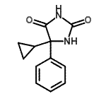CAS#: 88807-86-7， 5-Cyclopropyl-5-phenyl-2,4-imidazolidinedione