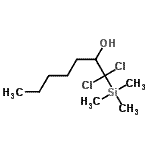 CAS#: 88920-80-3， 1,1-Dichloro-1-(trimethylsilyl)-2-heptanol