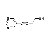 CAS#: 88940-56-1， 4-(5-Pyrimidinyl)-3-butyn-1-ol