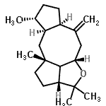 CAS#: 89002-20-0， (2aR,4aS,6aR,9R,9aS,10aR)-3,3,9,10a-Tetramethyl-6-methylenetetradecahydro-2H-4-oxacyclopenta[5,6]cycloocta[1,2,3-cd]pentalene