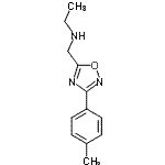 CAS#: 890324-84-2， N-{[3-(4-Methylphenyl)-1,2,4-oxadiazol-5-yl]methyl}ethanamine