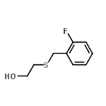 CAS#: 89040-05-1， 2-[(2-Fluorobenzyl)sulfanyl]ethanol