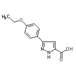 CAS#: 890591-56-7， 3-(4-Ethoxyphenyl)-1H-pyrazole-5-carboxylic acid