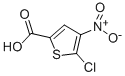 structure of CAS# 89166-85-8, 5-Chloro-4-Nitrothiophene-2-Carboxylic Acid;5-CHLORO-4-NITROTHIOPHENE-2-CARBOXYLIC ACID, 95+%;5-Chloro-4-Nitrothiophene-2-Carboxylic Acid ,97%;5-CHLORO-4-NITROTHIOPHENE-2-CARBOXYLIC ACID