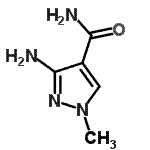 CAS 登录号：89181-79-3， 3-氨基-1-甲基-1H-吡唑-4-甲酰胺