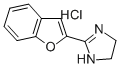 CAS 登录号：89196-95-2， 2-(2-苯并呋喃基)-2-咪唑啉盐酸盐