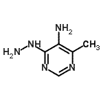 CAS#: 89211-54-1， 4-Hydrazino-6-methyl-5-pyrimidinamine
