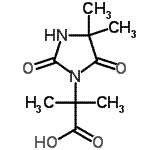 CAS#: 89264-65-3， 2-(4,4-Dimethyl-2,5-dioxo-1-imidazolidinyl)-2-methylpropanoic acid