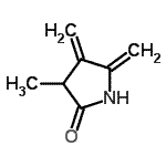 CAS#: 89267-99-2， 3-Methyl-4,5-bis(methylene)-2-pyrrolidinone