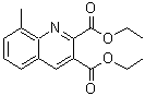 CAS#: 892874-76-9， Diethyl 8-methyl-2,3-quinolinedicarboxylate