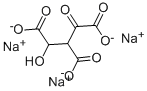 structure of CAS# 89304-26-7, alpha-Hydroxy-beta-Oxalosuccinic Acid Trisodium Salt;ALPHA-HYDROXY-BETA-OXALOSUCCINIC ACID TRISODIUM SALT;OXALOMALIC ACID TRISODIUM SALT;Α-Hydroxy-Β-Oxalosuccinic Acid