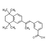 CAS#: 89315-17-3， 3-[(1E)-2-(5,5,8,8-Tetramethyl-5,6,7,8-tetrahydro-2-naphthalenyl)-1-propen-1-yl]benzoic acid