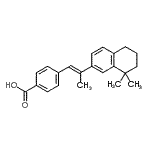 CAS#: 89315-18-4， 4-[(1E)-2-(8,8-Dimethyl-5,6,7,8-tetrahydro-2-naphthalenyl)-1-propen-1-yl]benzoic acid