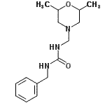 CAS#: 89317-24-8， 1-Benzyl-3-[(2,6-dimethyl-4-morpholinyl)methyl]urea