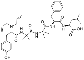 CAS#: 89352-67-0， N,N-Di-2-Propen-1-Yl-L-Tyrosyl-2-Methylalanyl-L-Phenylalanyl-L-Leucine