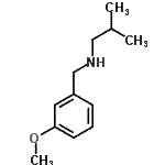 CAS#: 893576-11-9， N-(3-Methoxybenzyl)-2-methyl-1-propanamine