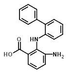 CAS#: 893613-05-3， 3-Amino-2-(2-biphenylylamino)benzoic acid