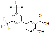 CAS#: 893638-28-3， 4-Hydroxy-3',5'-Bis(Trifluoromethyl)-[1,1'-Biphenyl]-3-carboxylic Acid