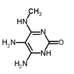 CAS#: 89364-20-5， 5,6-Diamino-4-(methylamino)-2(1H)-pyrimidinone