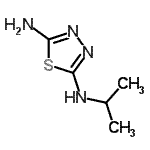 CAS#: 89365-24-2， N-Isopropyl-1,3,4-thiadiazole-2,5-diamine