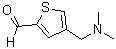 structure of CAS# 893745-77-2, 4-[(Dimethylamino)methyl]-2-thiophenecarbaldehyde;4-((dimethylamino)methyl)thiophene-2-carbaldehyde;4-[(dimethylamino)methyl]thiophene-2-carbaldehyde;4-Dimethylaminomethyl-thiophene-2-carbaldehyde