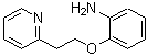 结构式 CAS# 893754-09-1, 2-[2-(2-吡啶基)乙氧基]苯胺