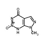 CAS#: 89403-96-3， 7-Methyl-1,7-dihydro-4H-pyrazolo[3,4-d][1,2,3]triazin-4-one 2-oxide