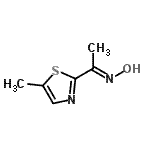 CAS#: 89532-55-8， (1E)-N-Hydroxy-1-(5-methyl-1,3-thiazol-2-yl)ethanimine