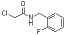 结构式 CAS# 895367-63-2, 2-氯-N-(2-氟苄基)乙酰胺