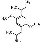 CAS#: 89556-71-8， 1-(4-sec-Butyl-2,5-dimethoxyphenyl)-2-propanamine