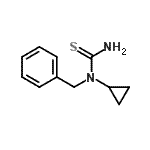 CAS#: 89563-47-3， 1-Benzyl-1-cyclopropylthiourea