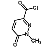 CAS#: 89581-57-7， 1-Methyl-6-oxo-1,6-dihydro-3-pyridazinecarbonyl chloride