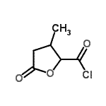 CAS#: 89598-85-6， 3-Methyl-5-oxotetrahydro-2-furancarbonyl chloride